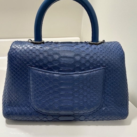 Chanel coco top handle python mini bag - Picture 2 of 11